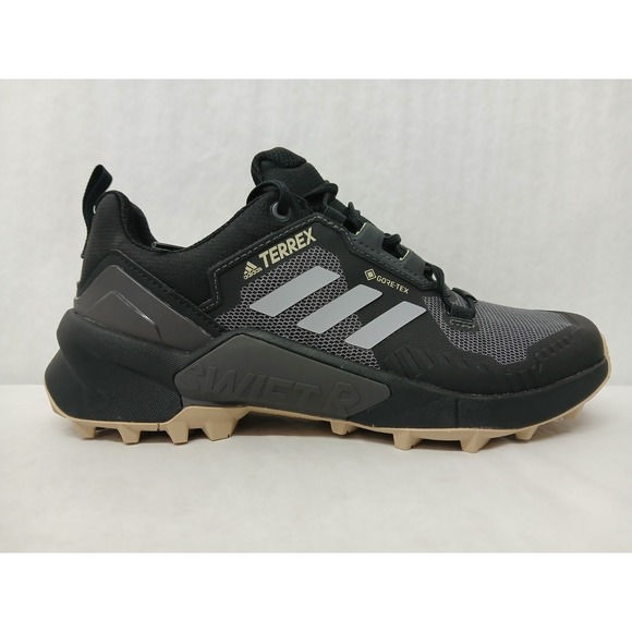 Adidas Men\'s Terrex Swift R3 GTX Hiking Trail Shoes FW2779 Black Silver Sz 8‎ main image 9